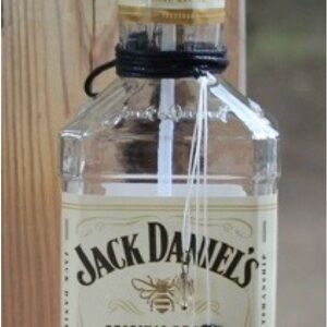 Jack Daniel's Bottle made into soap dispenser